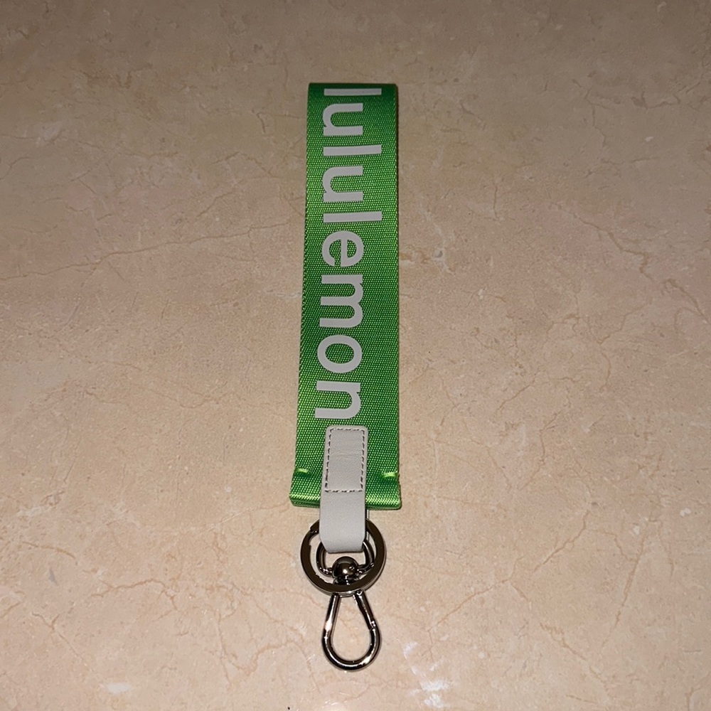 Lululemon Never Lost Keychain